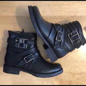 Frye Strappy Veronica Boots